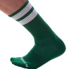 Barcode Berlin Chaussettes Gym Socks Vert-Blanc